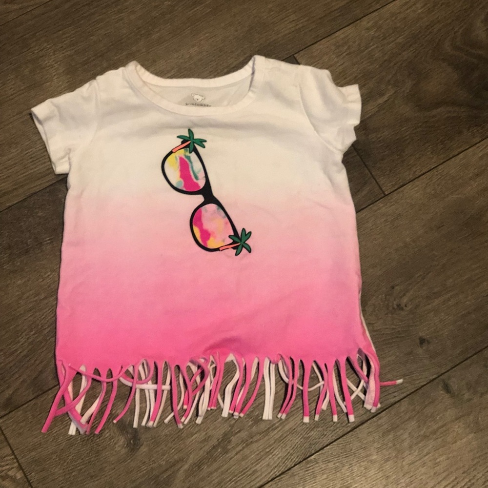 Infant summer fringe t shirt!